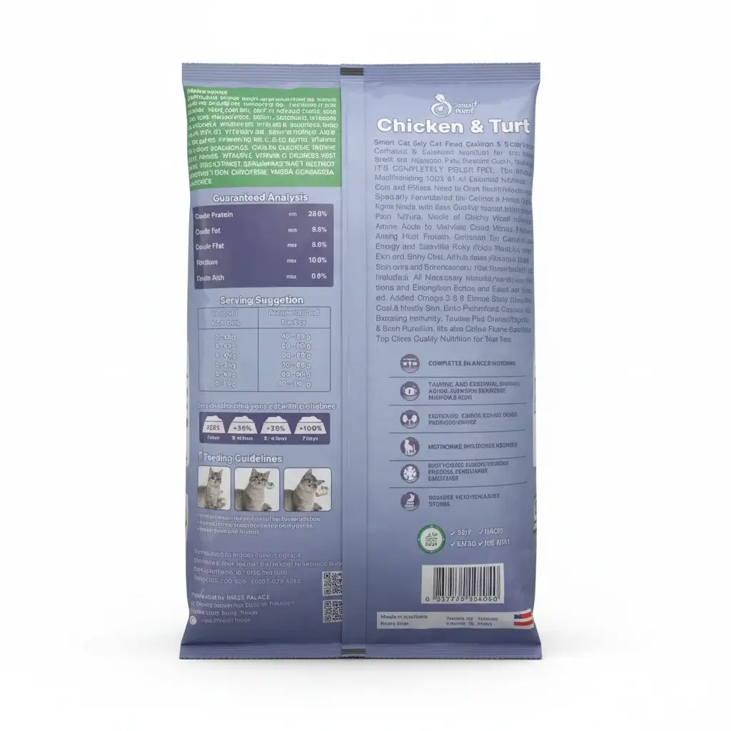 Smart Cat Food Chicken and Tuna 1 KG All Ages - Cet Breeds 2 Smart Cat Food Chicken And Tuna 1KG 1